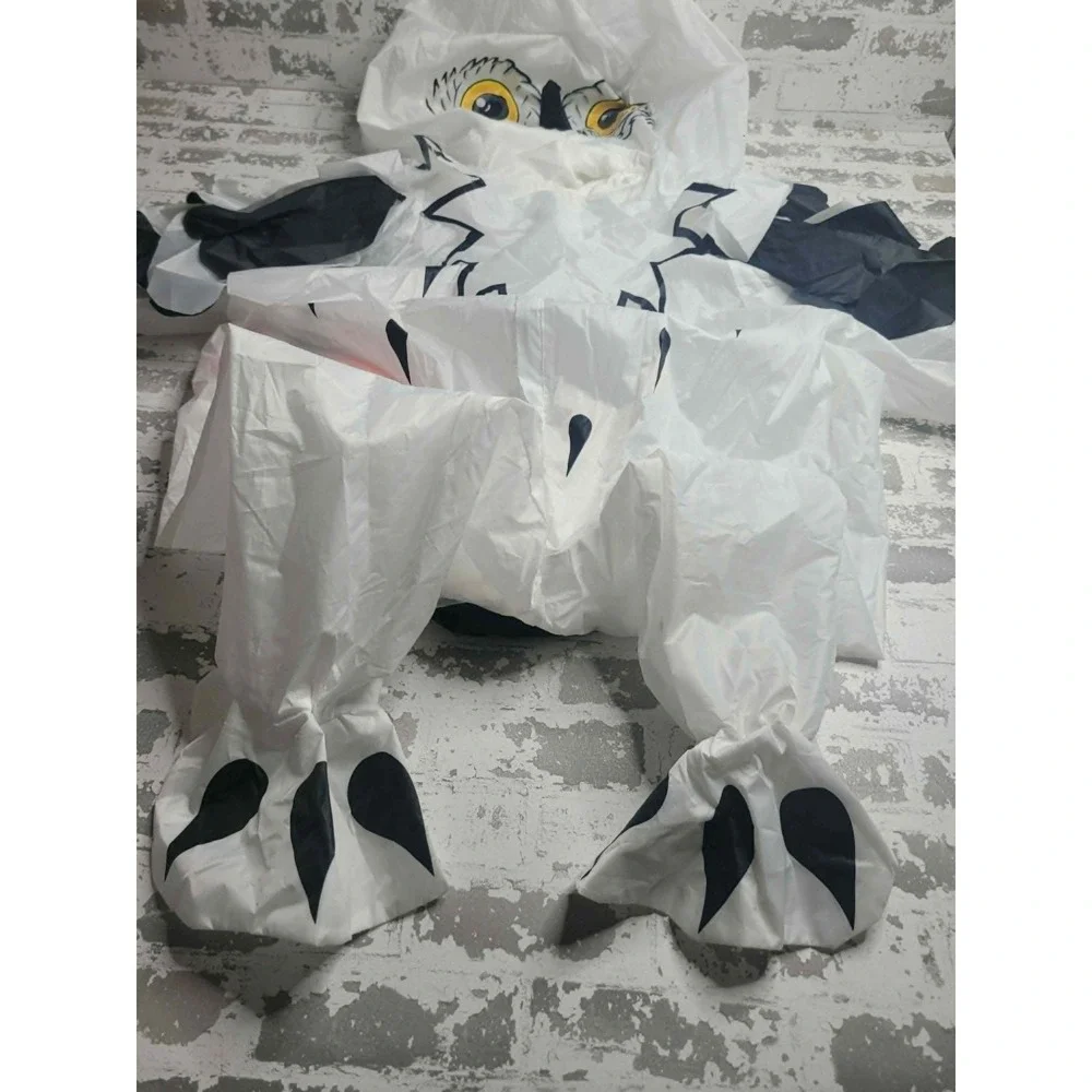 Kid's Inflatable White Owl Costume Halloween‎ Party Hedwig
